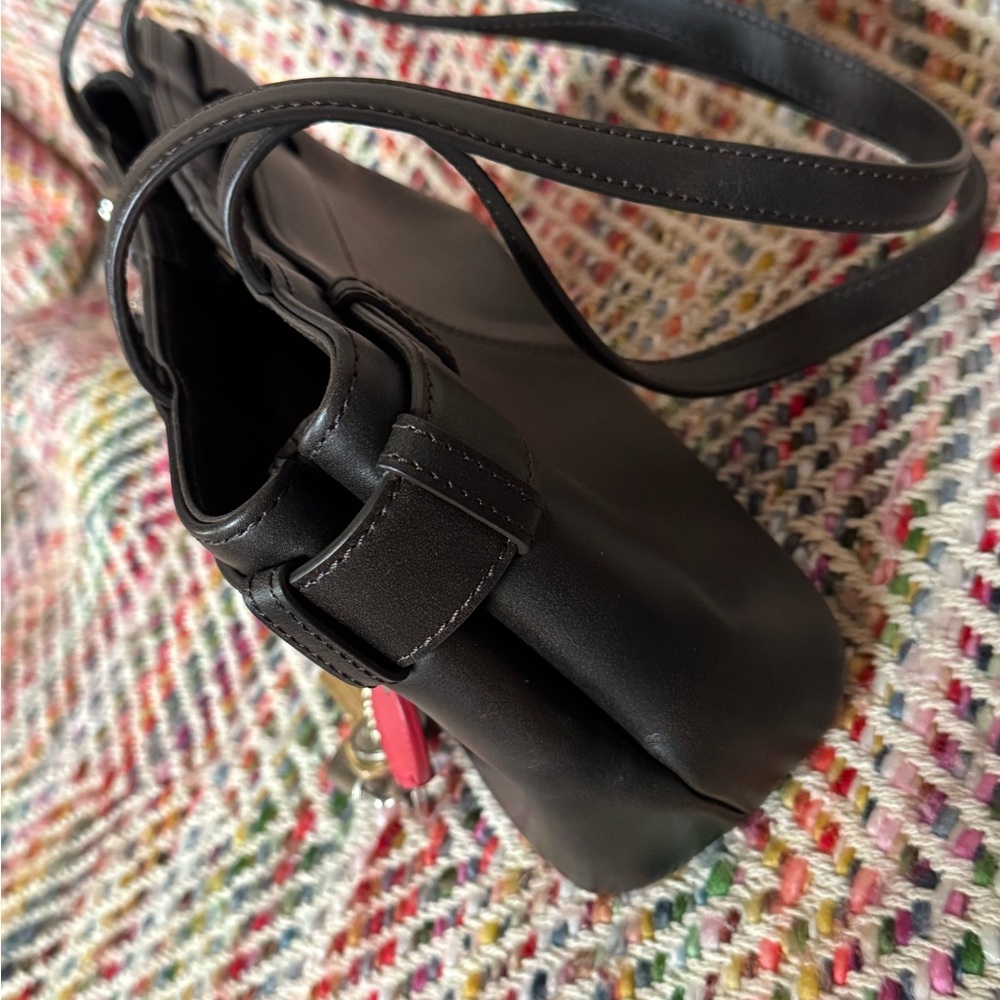 OSOI SHOULDER BROCLE MINI BAG [STAIN BROWN] - Picture 5 of 7